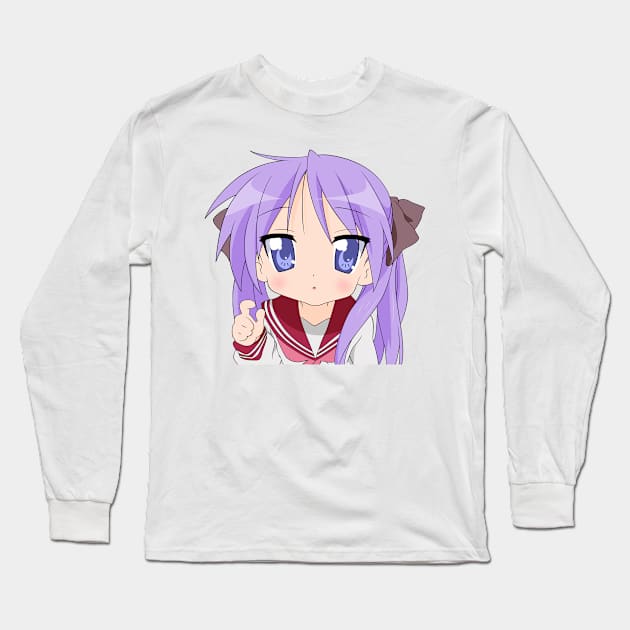 Shy Kagami Long Sleeve T-Shirt by KokoroPopShop